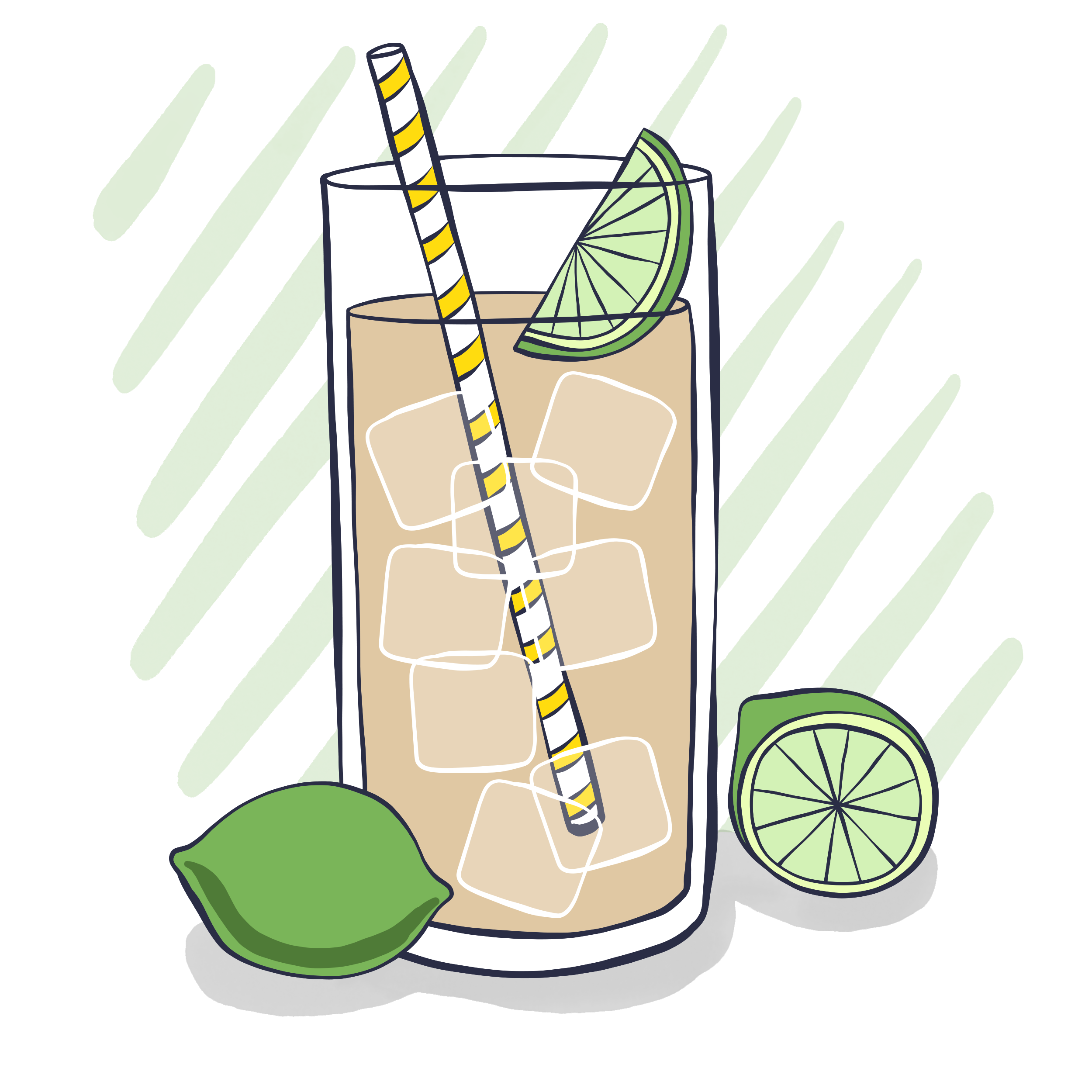 Whiskey Ginger Cocktail